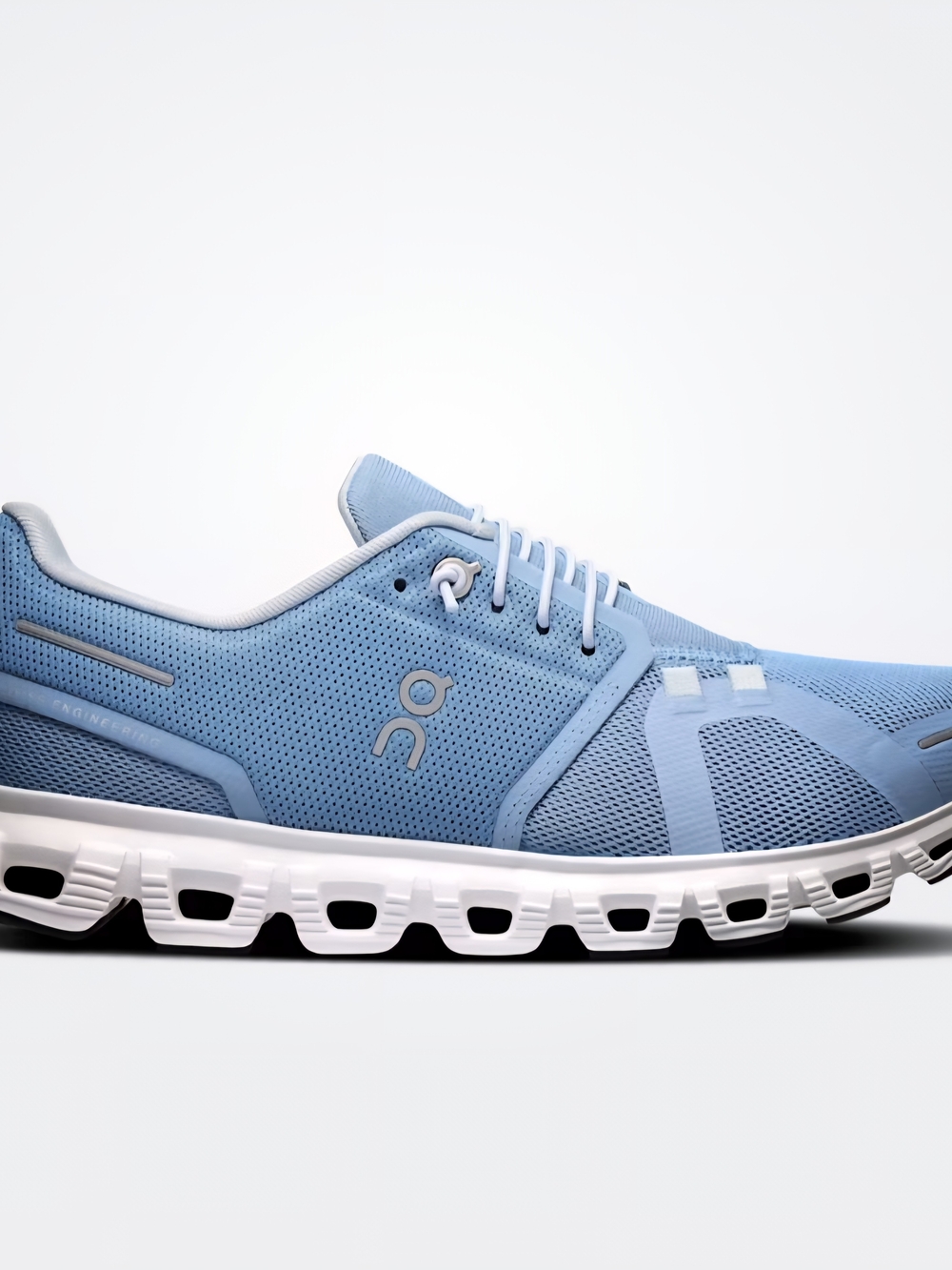 On Cloud 6 Lightweight Light‎ Blue Athletic Shoes Chambra/White